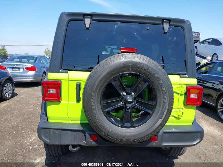 2021 Jeep Wrangler Unlimited Sport Altitude 4X4 VIN: 1C4HJXDN0MW816675 Lot: 40355946