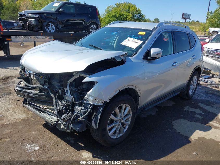 VIN KNMAT2MTXJP506066 2018 Nissan Rogue, SV no.2