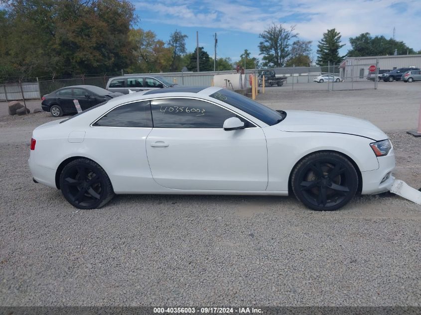 2013 Audi A5 2.0T Premium VIN: WAURFAFR5DA068096 Lot: 40356003