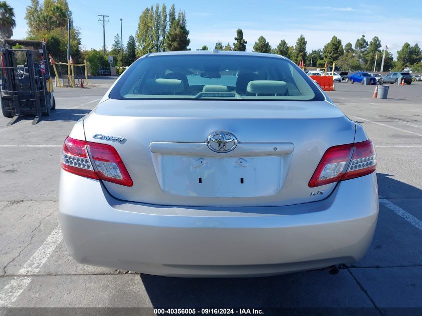 2010 Toyota Camry Le VIN: 4T1BF3EK6AU024456 Lot: 40356005