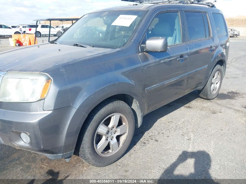 2011 Honda Pilot Ex-L VIN: 5FNYF4H74BB089215 Lot: 40356011