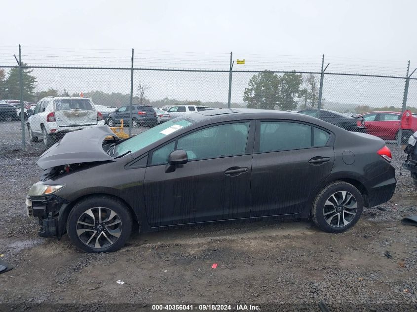 2013 Honda Civic Ex VIN: 19XFB2F89DE008415 Lot: 40356041