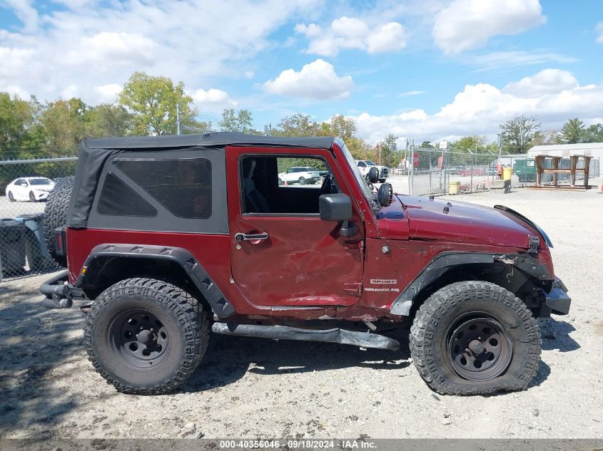 2010 Jeep Wrangler Sport VIN: 1J4AA2D1XAL155813 Lot: 40356046