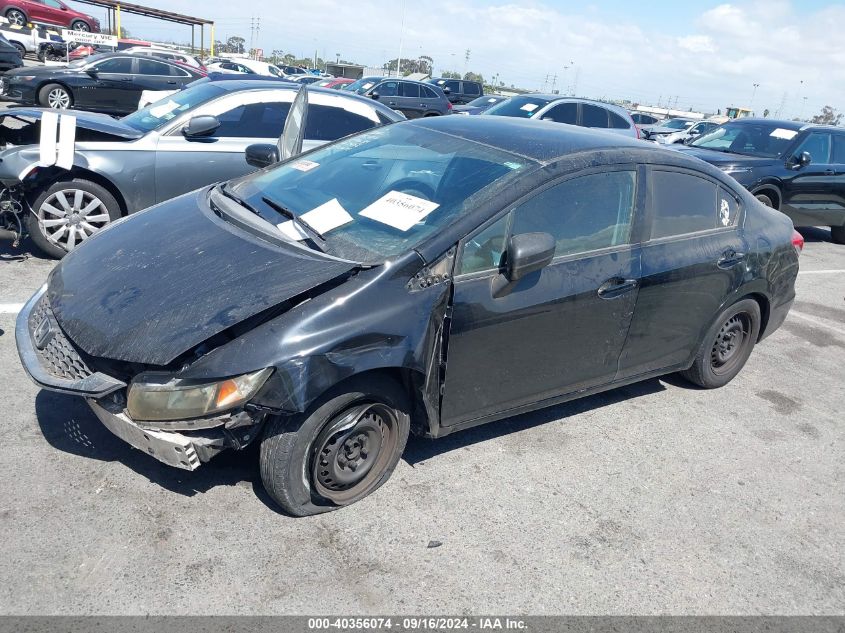 VIN 19XFB2F55EE227458 2014 HONDA CIVIC no.2