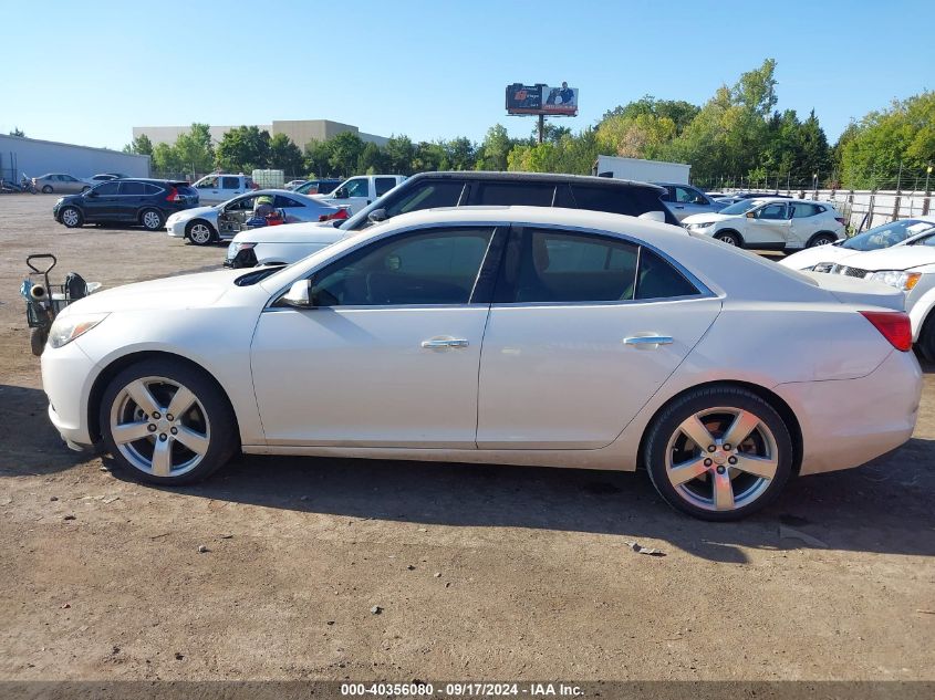 1G11J5SX7EF254407 2014 Chevrolet Malibu Ltz