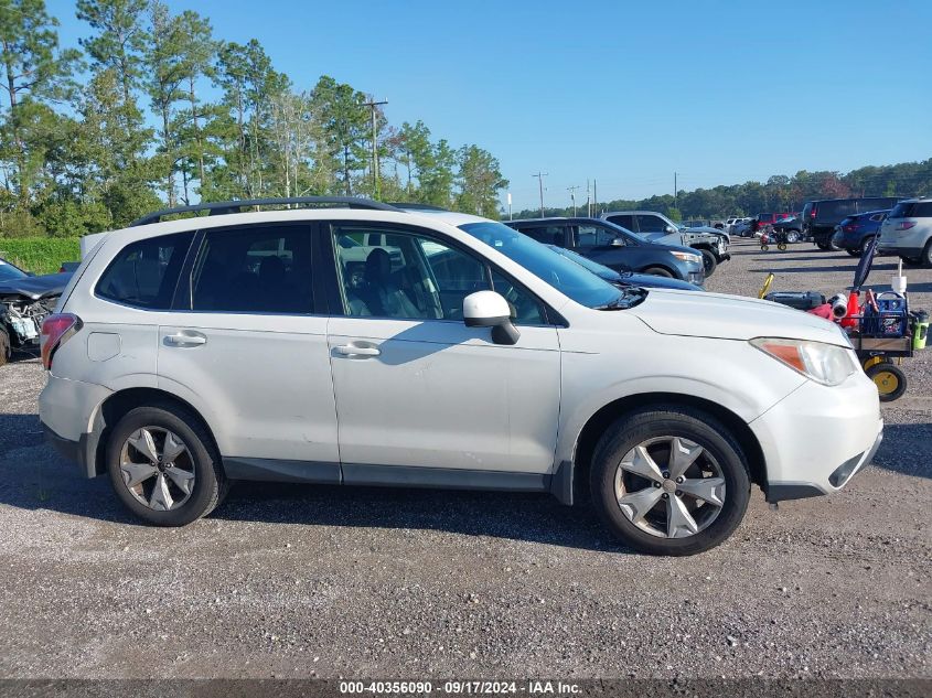 2015 Subaru Forester 2.5I Limited VIN: JF2SJAHC7FH482276 Lot: 40356090