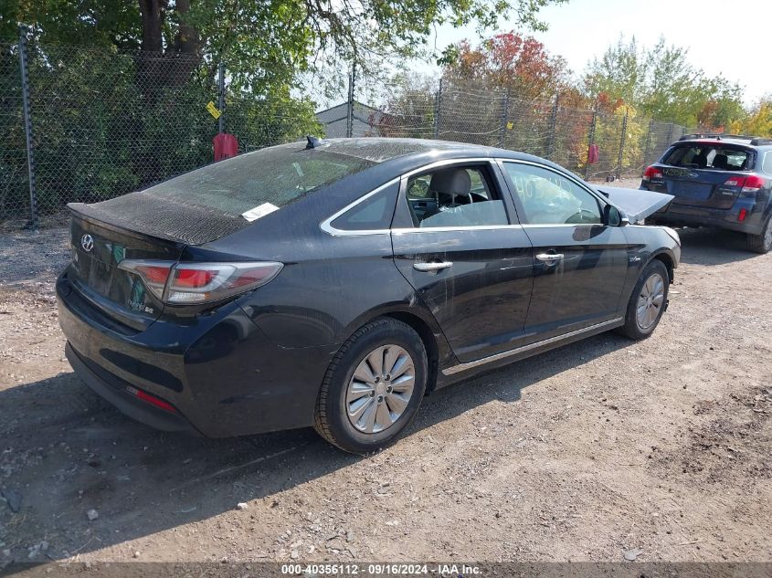 2017 Hyundai Sonata Hybrid/Se VIN: KMHE24L1XHA045735 Lot: 40356112