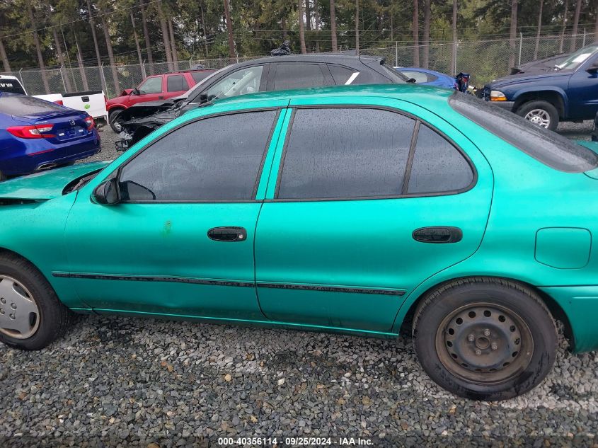 1Y1SK5265SZ069018 1995 Geo Prizm Lsi