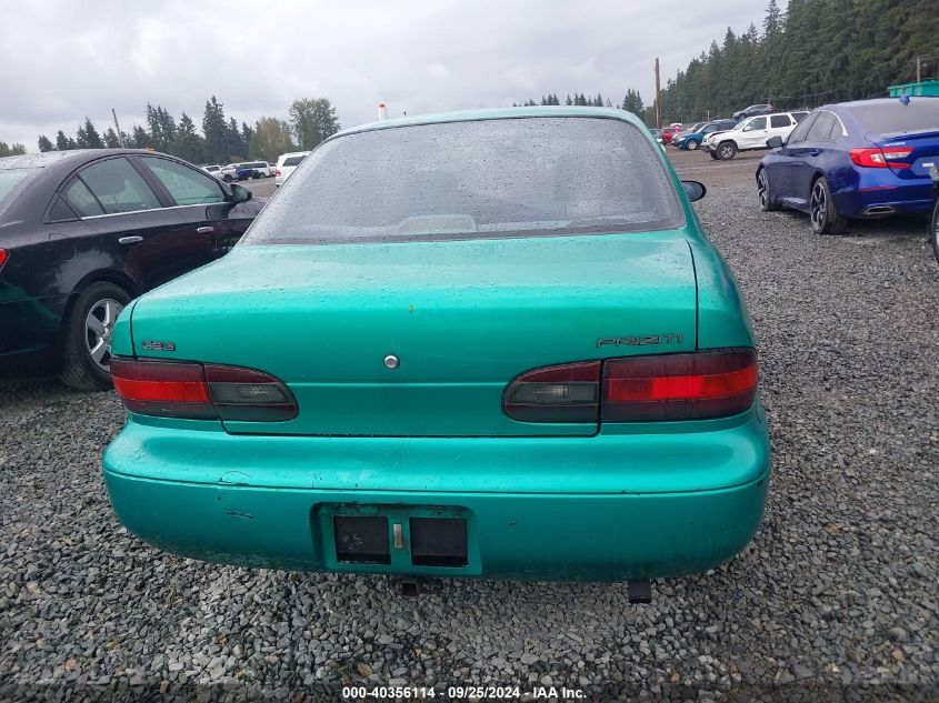 1Y1SK5265SZ069018 1995 Geo Prizm Lsi