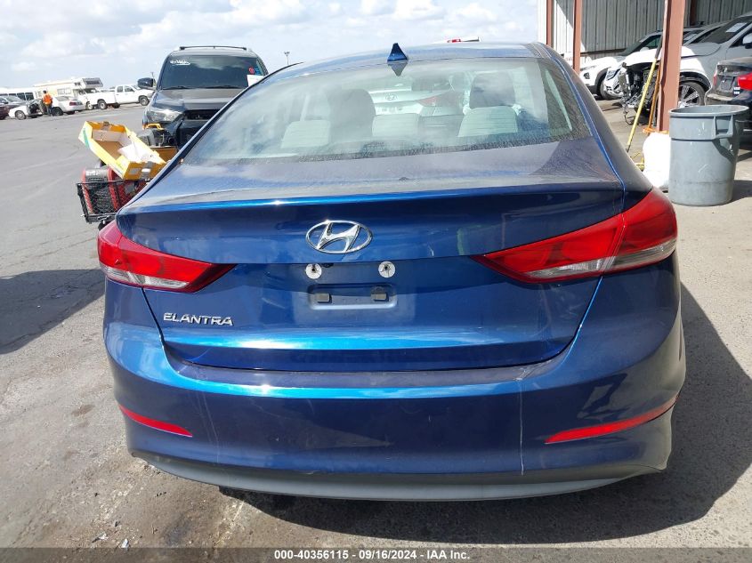 2018 Hyundai Elantra Sel VIN: 5NPD84LF9JH307303 Lot: 40356115