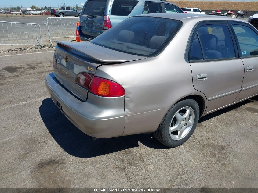 2001 Toyota Corolla Le VIN: 1NXBR12E01Z431604 Lot: 40356117