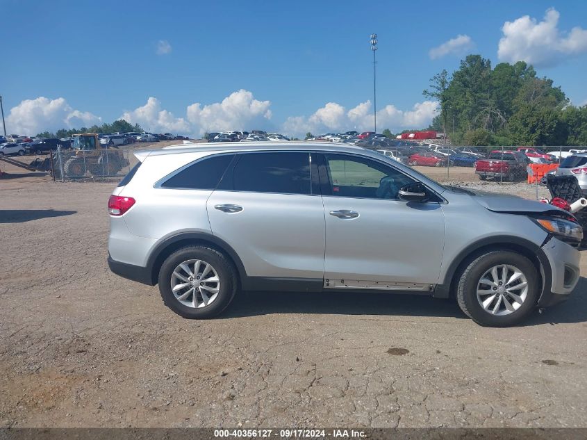 2018 Kia Sorento 2.4L Lx VIN: 5XYPG4A33JG413858 Lot: 40356127