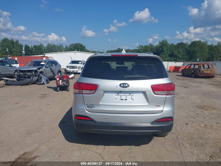 2018 Kia Sorento 2.4L Lx VIN: 5XYPG4A33JG413858 Lot: 40356127