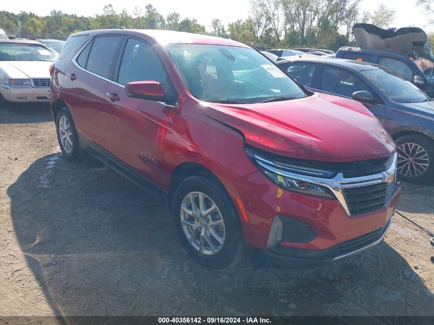 2022 CHEVROLET EQUINOX FWD LT - 3GNAXKEV4NL126055