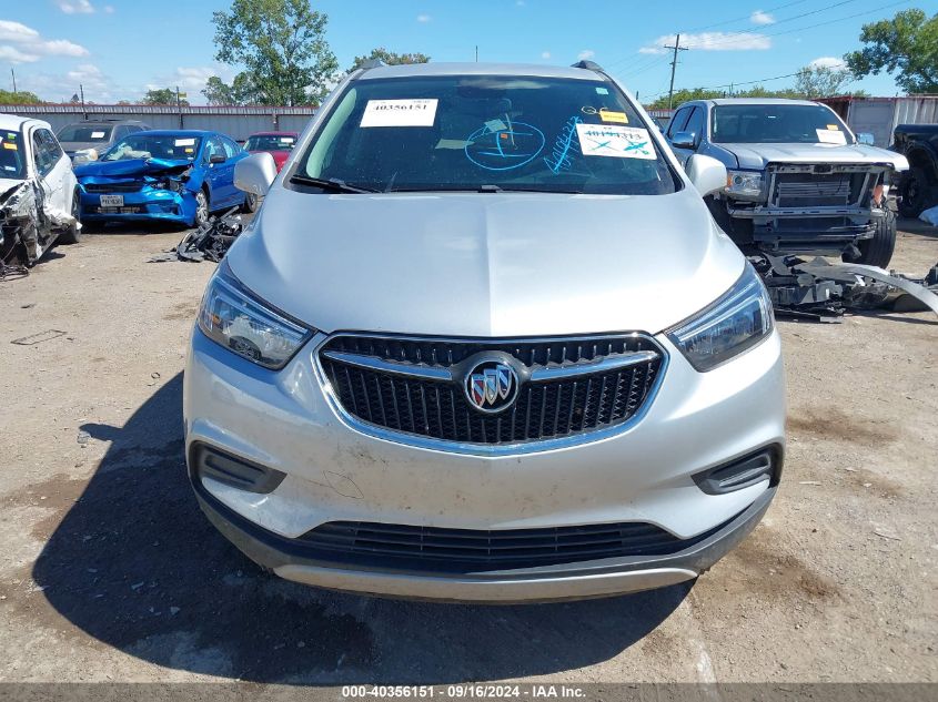 2021 Buick Encore Fwd Preferred VIN: KL4CJASB0MB328232 Lot: 40356151