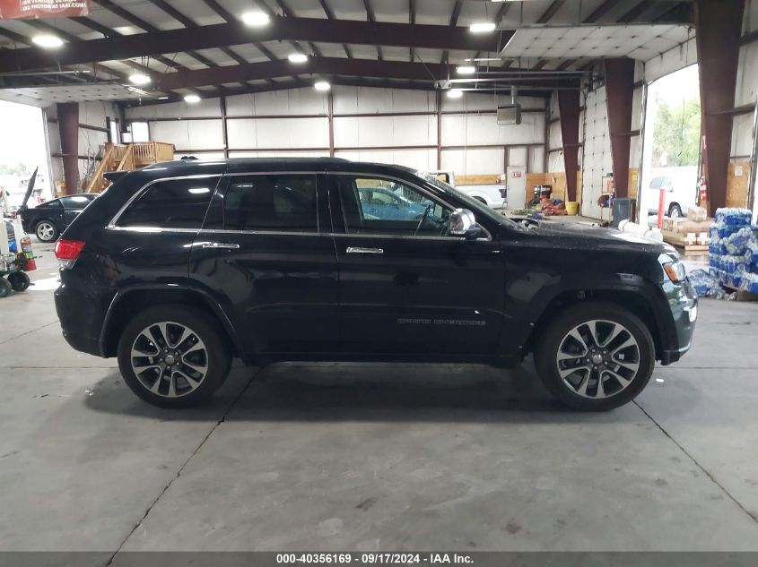 2018 Jeep Grand Cherokee Overland 4X4 VIN: 1C4RJFCG3JC272753 Lot: 40356169