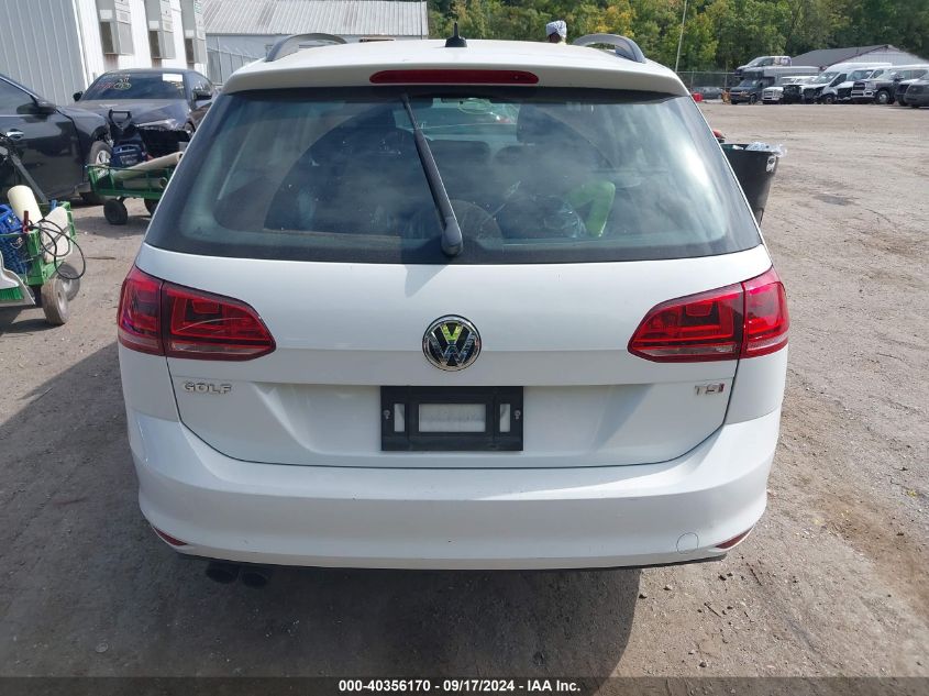 3VWC17AU4GM514331 2016 Volkswagen Golf Sportwagen Tsi S 4-Door