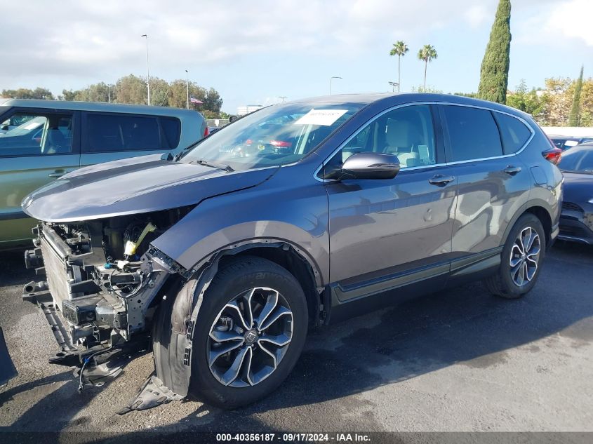 2022 Honda Cr-V 2Wd Ex VIN: 7FARW1H56NE015109 Lot: 40356187