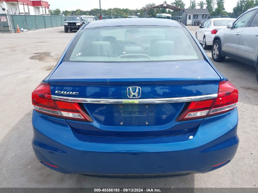 2014 Honda Civic Lx VIN: 19XFB2F59EE238690 Lot: 40356193