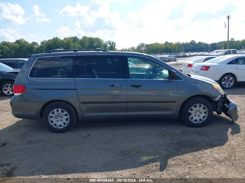 2008 Honda Odyssey Lx VIN: 5FNRL38248B020299 Lot: 40356243