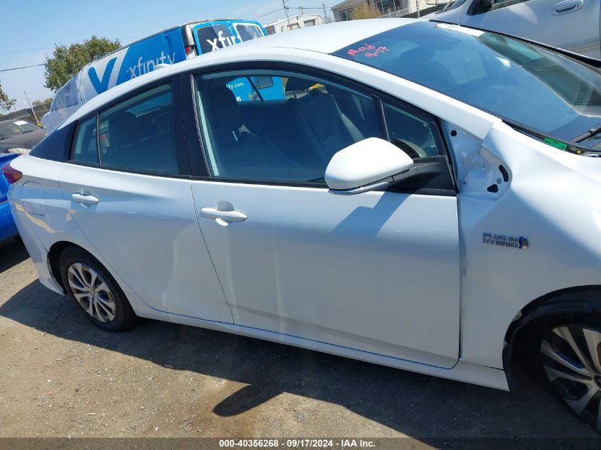 2021 Toyota Prius Prime Xle VIN: JTDKAMFP6M3172880 Lot: 40356268