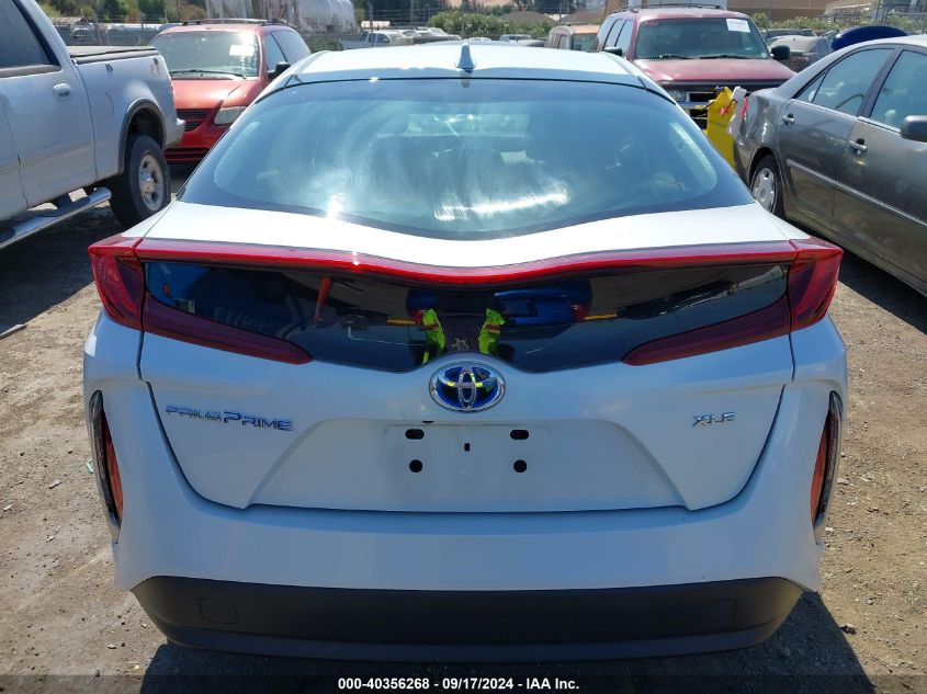 2021 Toyota Prius Prime Xle VIN: JTDKAMFP6M3172880 Lot: 40356268