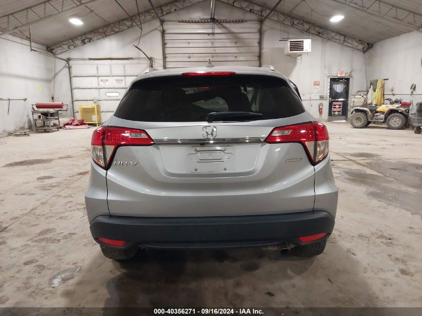 2022 Honda Hr-V Awd Ex-L VIN: 3CZRU6H70NM712684 Lot: 40356271