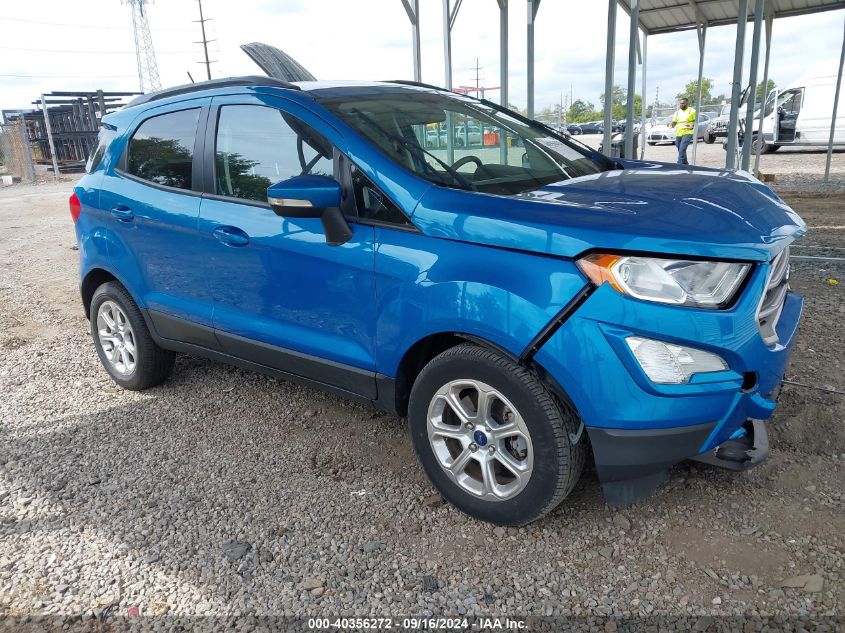 2019 Ford Ecosport Se VIN: MAJ3S2GE2KC266163 Lot: 40356272