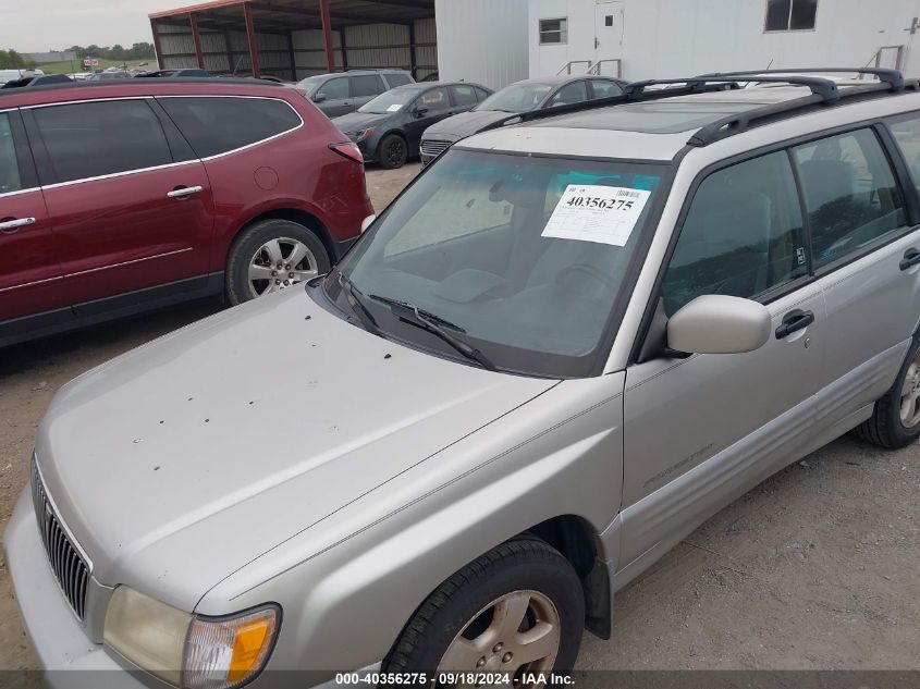 2001 Subaru Forester S VIN: JF1SF65631H740691 Lot: 40356275