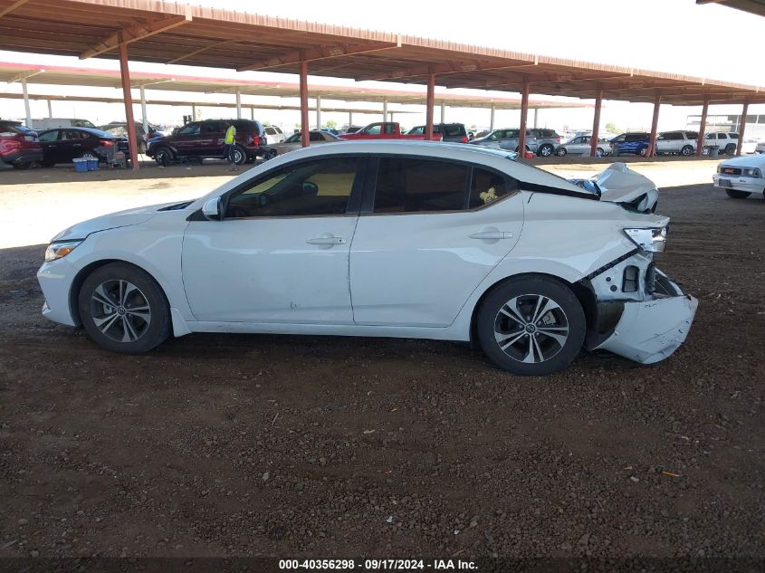 2021 Nissan Sentra Sv Xtronic Cvt VIN: 3N1AB8CV8MY290636 Lot: 40356298