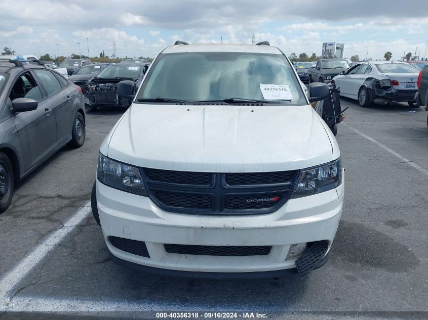 2018 Dodge Journey Se VIN: 3C4PDCAB2JT170286 Lot: 40356318