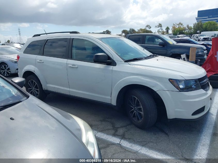 2018 Dodge Journey Se VIN: 3C4PDCAB2JT170286 Lot: 40356318