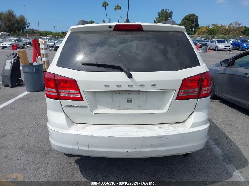 2018 Dodge Journey Se VIN: 3C4PDCAB2JT170286 Lot: 40356318