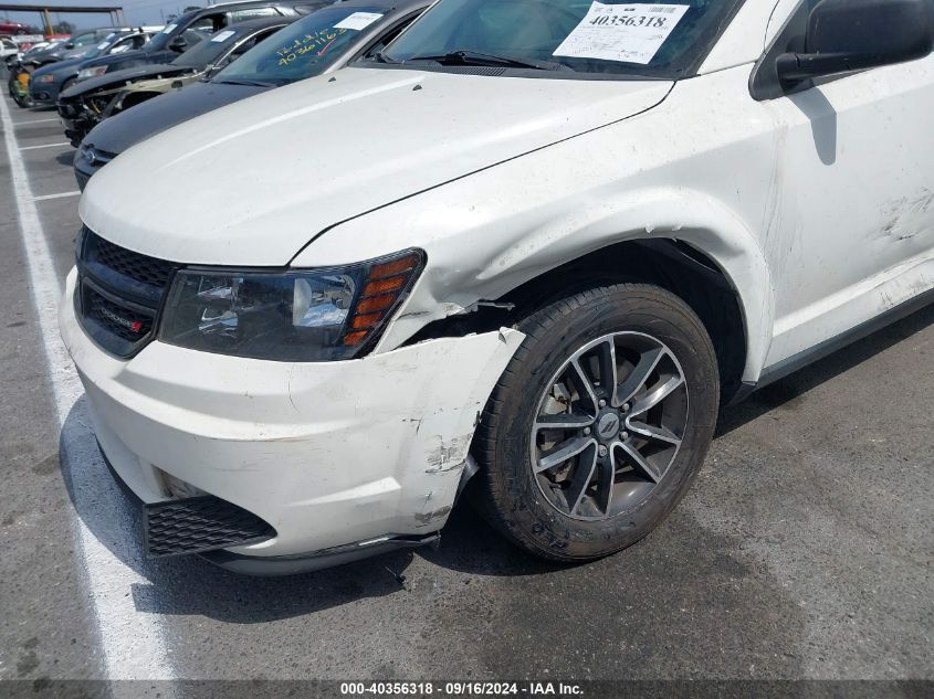 2018 Dodge Journey Se VIN: 3C4PDCAB2JT170286 Lot: 40356318