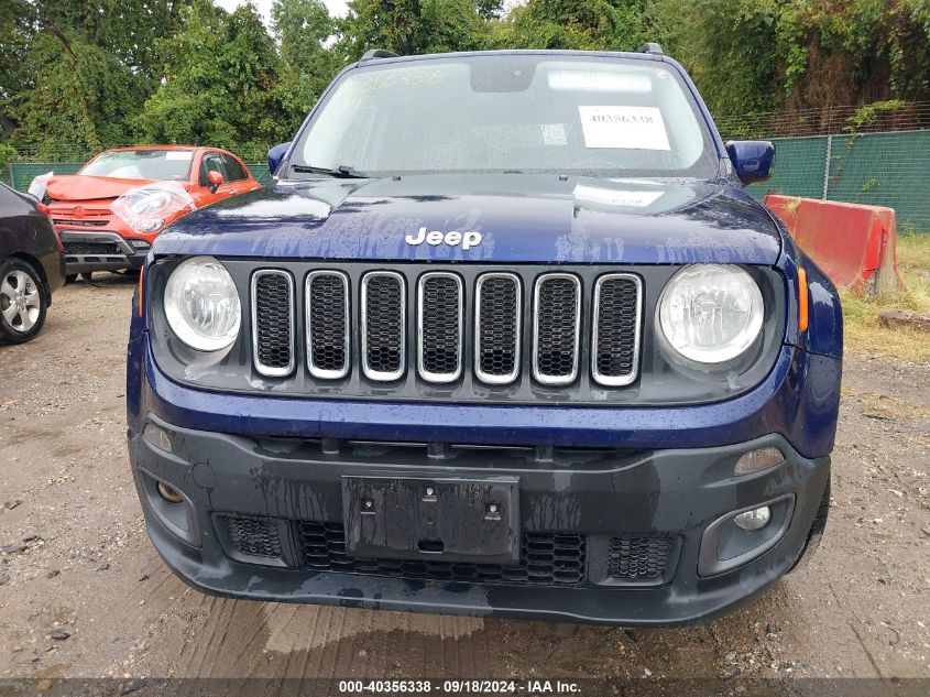 2016 Jeep Renegade Latitude VIN: ZACCJBBT5GPE26042 Lot: 40356338