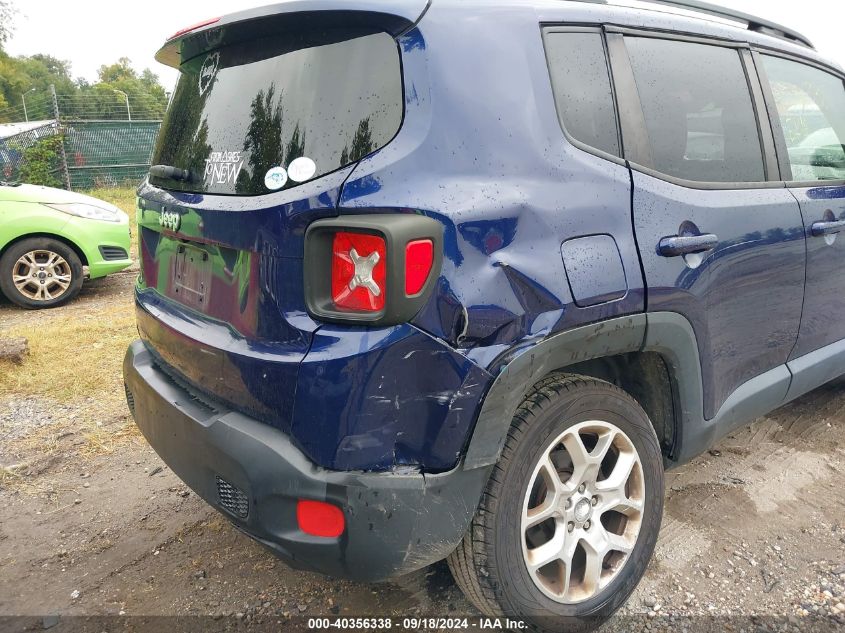 2016 Jeep Renegade Latitude VIN: ZACCJBBT5GPE26042 Lot: 40356338