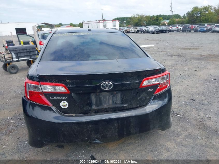 2012 Toyota Camry Se VIN: 4T1BF1FK9CU101763 Lot: 40356341