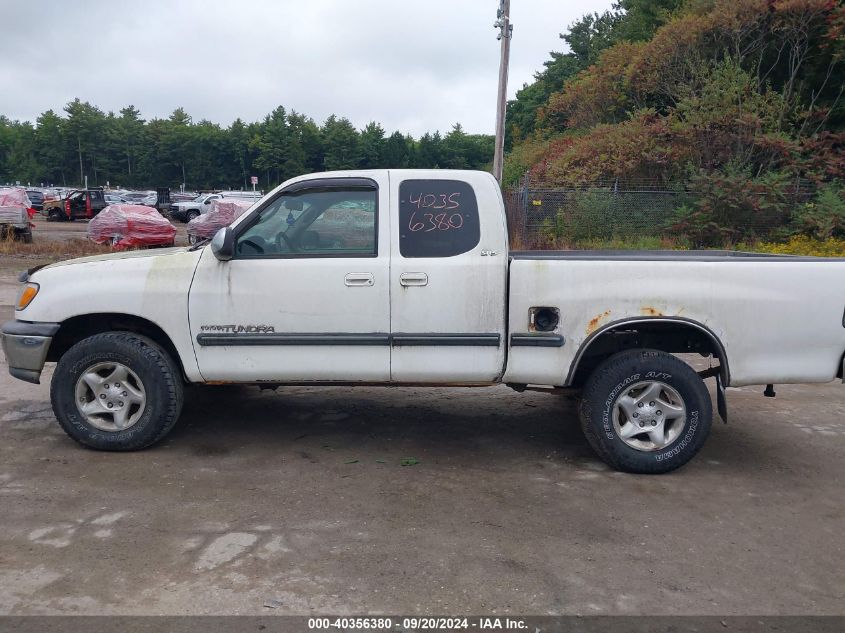 2002 Toyota Tundra Sr5 V8 VIN: 5TBBT44122S314915 Lot: 40356380