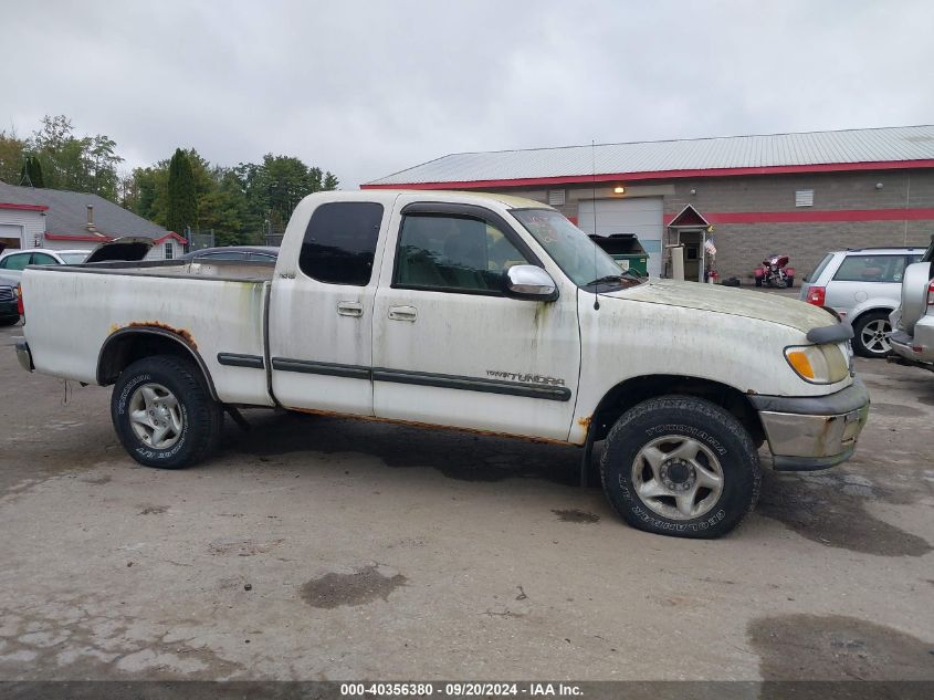 2002 Toyota Tundra Sr5 V8 VIN: 5TBBT44122S314915 Lot: 40356380