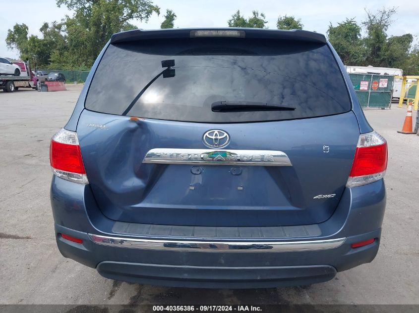 2013 TOYOTA HIGHLANDER BASE V6 - 5TDBK3EH5DS277569