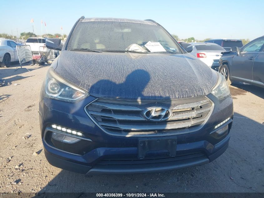 2017 Hyundai Santa Fe Sport VIN: 5XYZU3LB0HG455639 Lot: 40356399