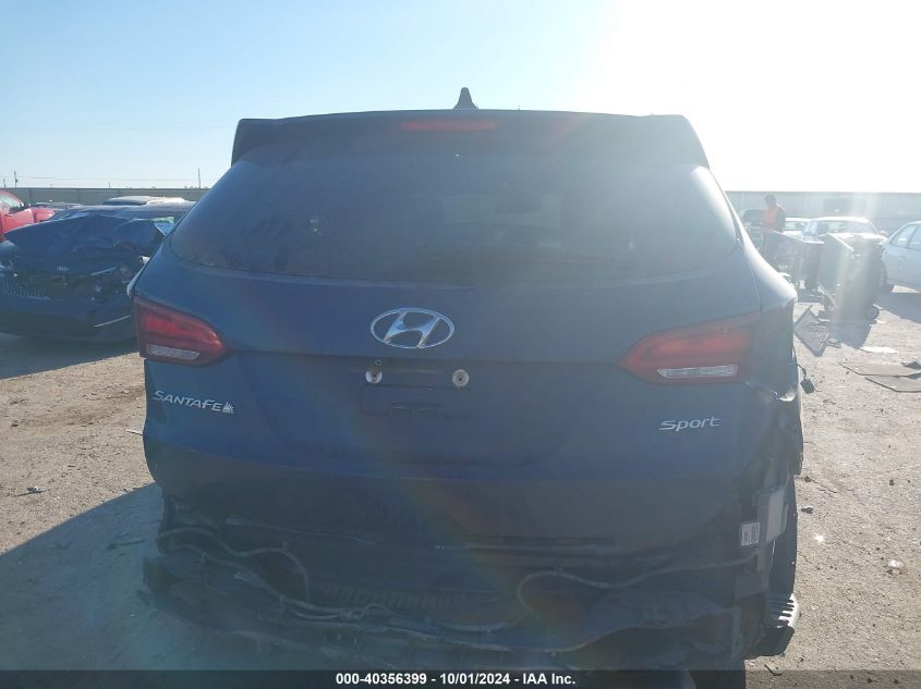 2017 Hyundai Santa Fe Sport VIN: 5XYZU3LB0HG455639 Lot: 40356399