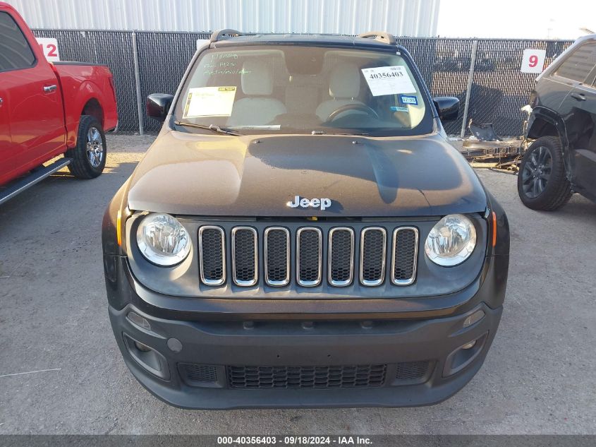 2015 Jeep Renegade Latitude VIN: ZACCJABH6FPB79425 Lot: 40356403