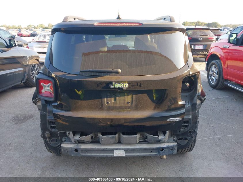 2015 Jeep Renegade Latitude VIN: ZACCJABH6FPB79425 Lot: 40356403