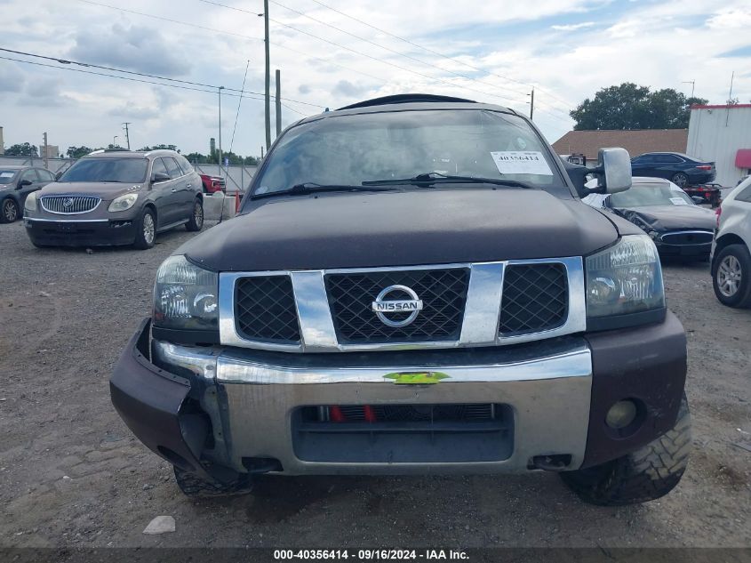 2004 Nissan Titan Le VIN: 1N6AA07A74N541116 Lot: 40356414