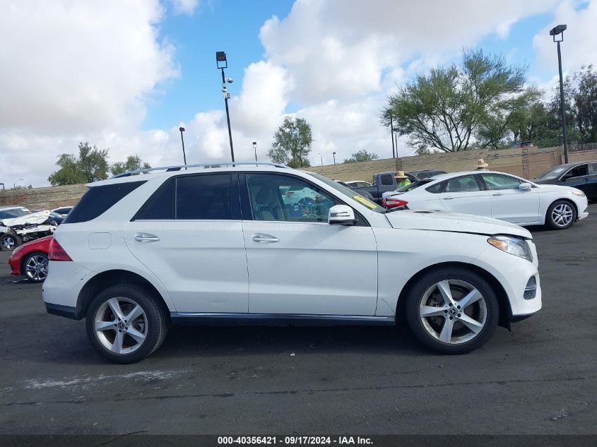 2017 Mercedes-Benz Gle 350 VIN: 4JGDA5JB7HA963216 Lot: 40356421