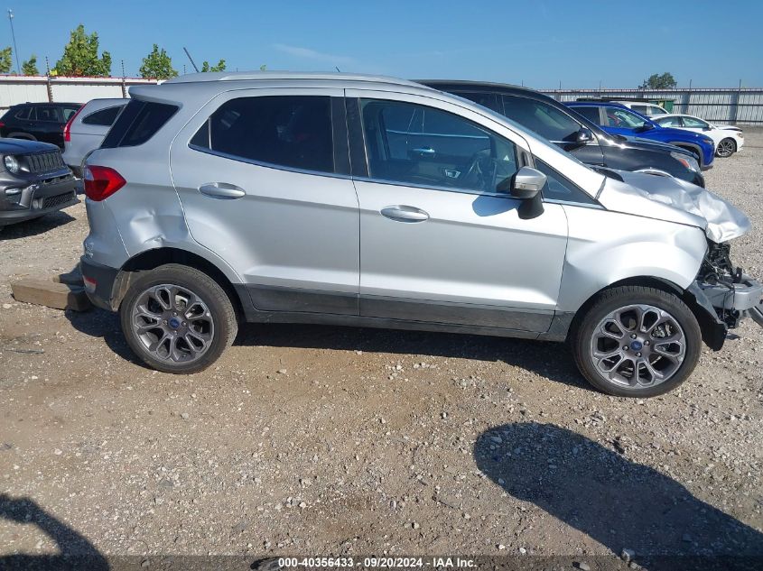 2021 Ford Ecosport Titanium VIN: MAJ6S3KL8MC400556 Lot: 40356433