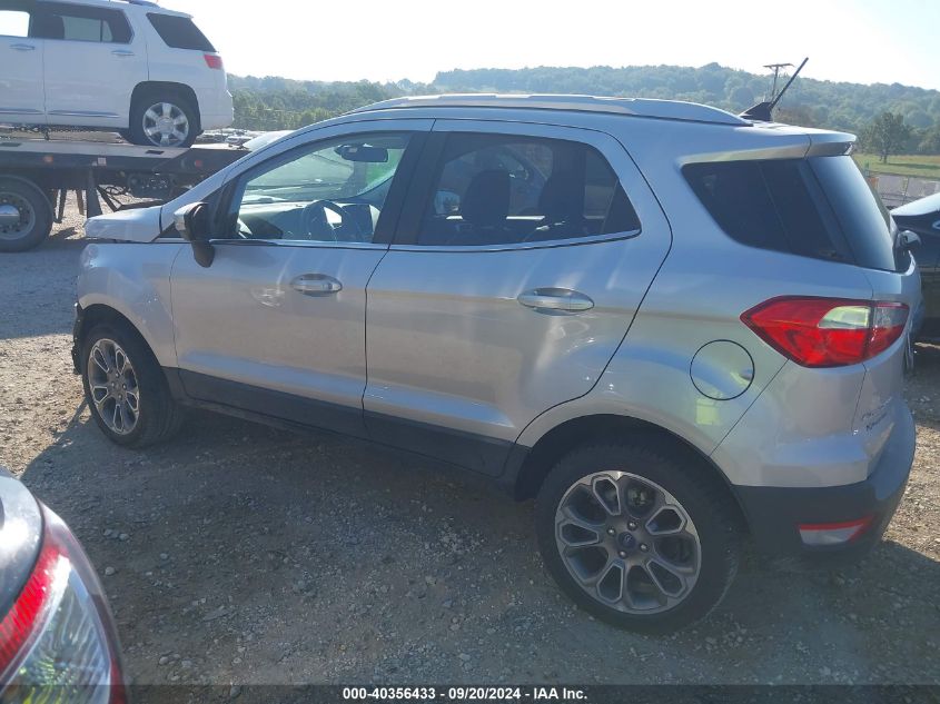 2021 Ford Ecosport Titanium VIN: MAJ6S3KL8MC400556 Lot: 40356433