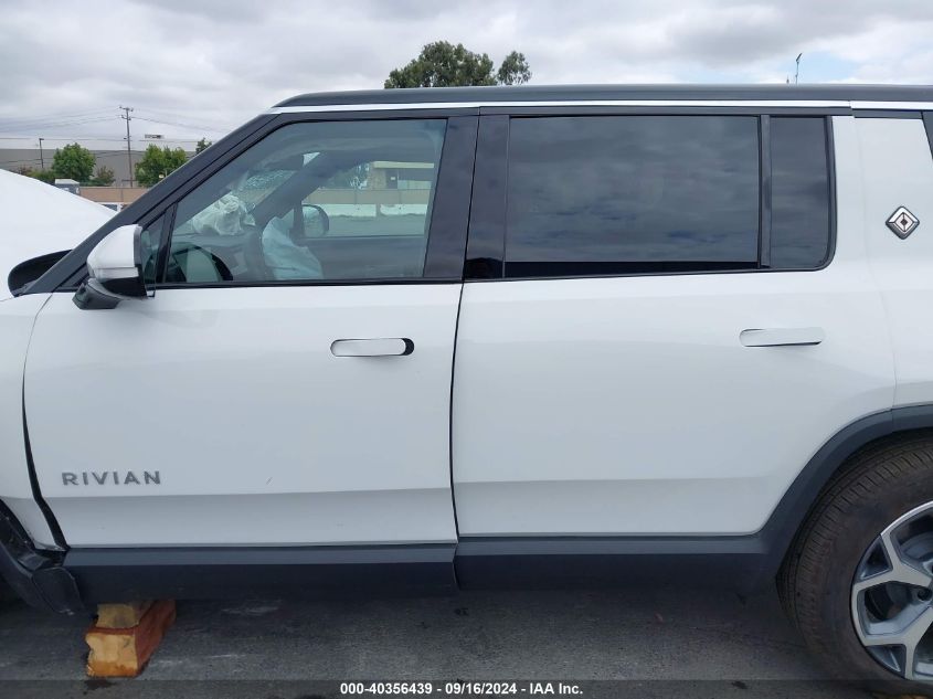 2024 Rivian R1S Adventure Dual Motor Max Pack/Adventure Dual Motor Perf Max Pack VIN: 7PDSGCBA4RN032731 Lot: 40356439