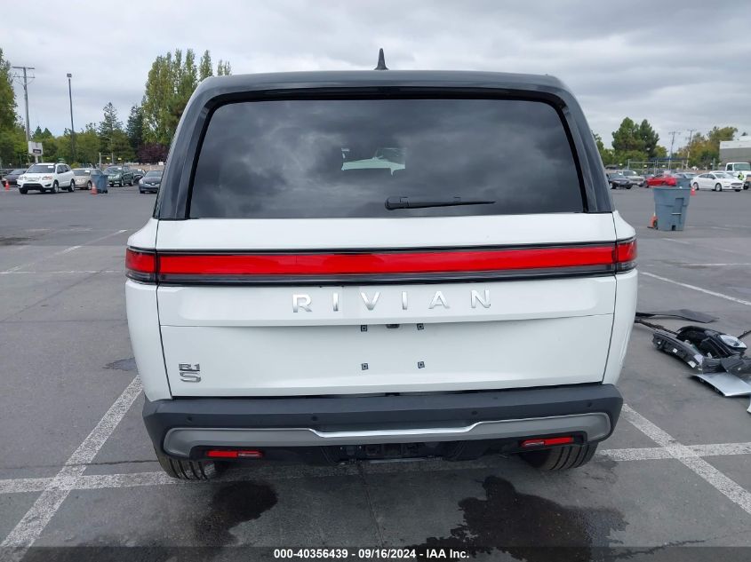 2024 Rivian R1S Adventure Dual Motor Max Pack/Adventure Dual Motor Perf Max Pack VIN: 7PDSGCBA4RN032731 Lot: 40356439